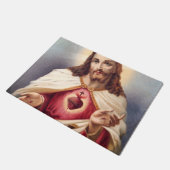 聖なるハート ドアマット (アングル)