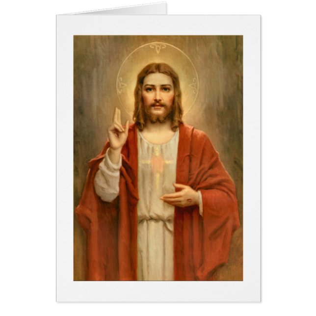 聖なるハート（ハロー付き） (正面)