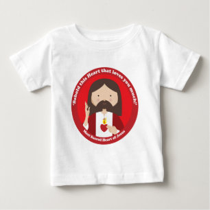 聖なるハート ベビーTシャツ
