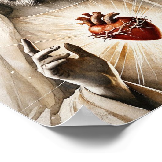 聖なるハート ポスター (角)