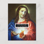 聖なるハート ポストカード (正面)