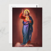 聖なるハート ポストカード (正面/裏面)