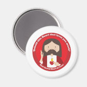 聖なるハート マグネット (正面/裏面)