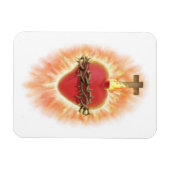 聖なるハート マグネット (横)