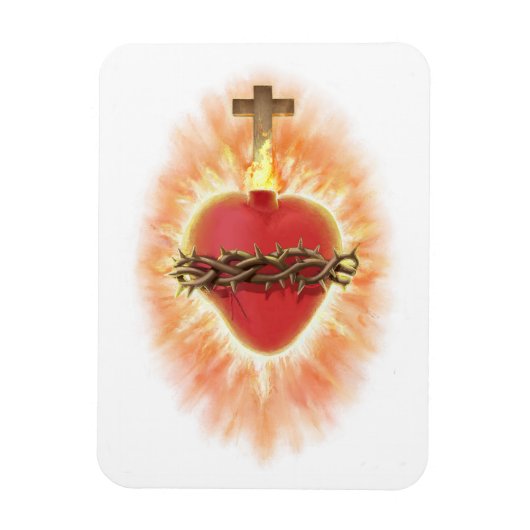 聖なるハート マグネット (縦)