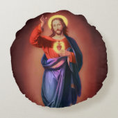 聖なるハート ラウンドクッション (裏面)