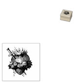 聖なるハート ラバースタンプ (押印)