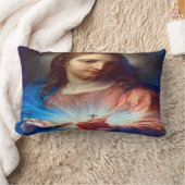 聖なるハート ランバークッション (ブランケット)