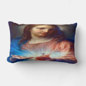 聖なるハート ランバークッション (正面)