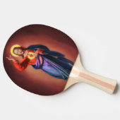 聖なるハート 卓球ラケット (横)