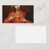 聖なるハート 名刺 (正面/裏面)