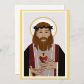 聖なるハート 招待状 (正面/裏面)