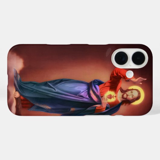 聖なるハート Case-Mate iPhoneケース (裏面 (横))