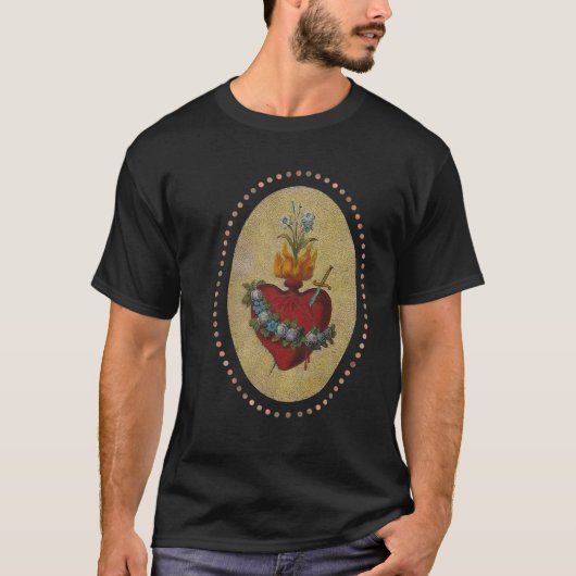 聖なるハート Tシャツ (正面)
