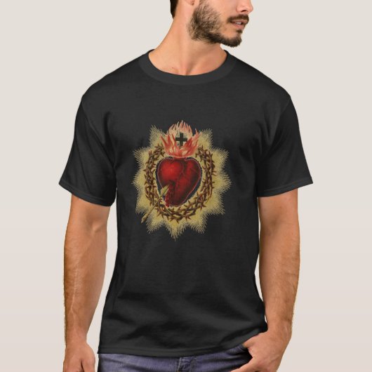 聖なるハート Tシャツ (正面)