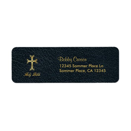 聖なるバイブルレザー ラベル (正面)