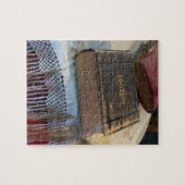 聖なるバイブルヴィンテージ・レース・テーブルクロス ジグソーパズル (横)