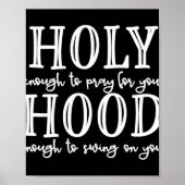 聖なるフードTee聖なる祈あなたのフードエノ ポスター (正面)