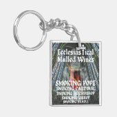 聖なるモリー、教会用のマルチのワイン キーホルダー (正面左)