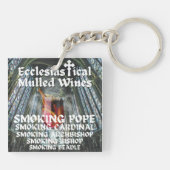 聖なるモリー、教会用のマルチのワイン キーホルダー (裏面)