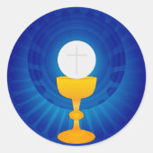 聖なるユーチャーリストのシール ラウンドシール (正面)