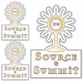 聖なるユーチャーリスト：ソースとサミット シール (正面)