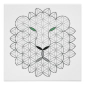 聖なるライオン、B01/BW。 ポスター (正面)