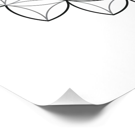 聖なるライオン、B01/BW。 ポスター (コーナー)