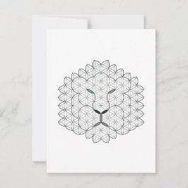 聖なるライオン、B06BW。 ポストカード