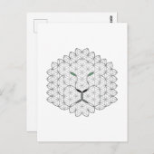 聖なるライオン、B06BW。 ポストカード (正面/裏面)