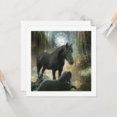 聖なるリトリート – グリーティングカード (正面/裏面インサイチュ)