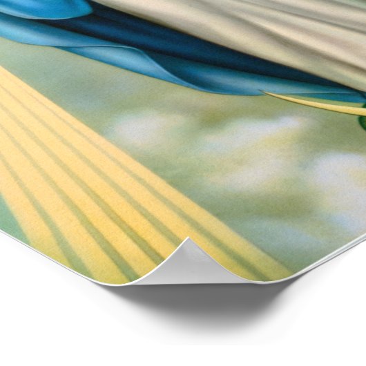 聖なるヴァージンの母マリア,神のテンプレートの母 ポスター (角)