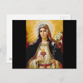 聖なるヴァージンマリアの汚れなきハート,ゴーDの母 ポストカード (正面/裏面)