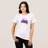 聖なる一面とストリートな一面 トライブレンドTシャツ (正面全面)