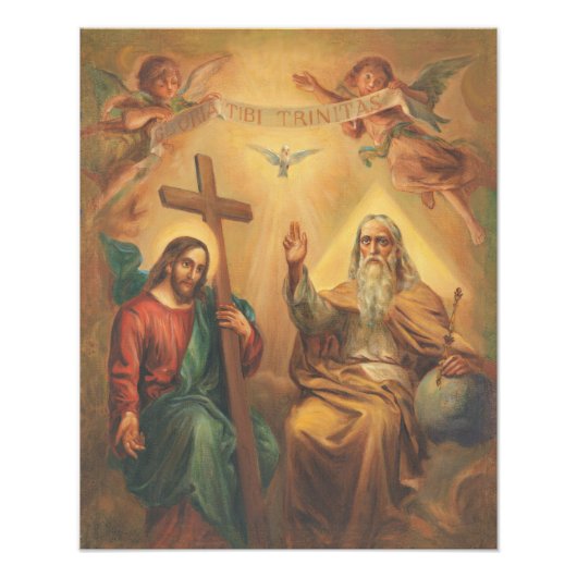 聖なる三位一体 フォトプリント (正面)