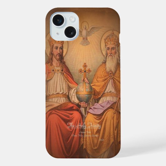 聖なる三位一体 iPhoneケース (裏面)