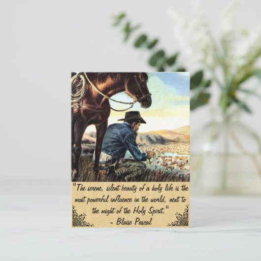 聖なる人生 ポストカード (スタンド正面)