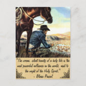 聖なる人生 ポストカード (正面)