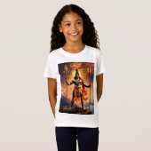 「聖なる光」「永遠の存在」 Tシャツ (正面フル)