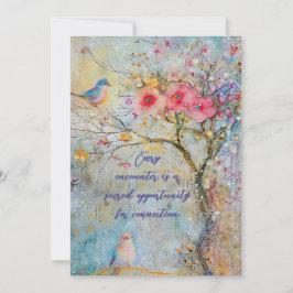 聖なる出会いフラットカード