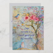 聖なる出会いフラットカード (正面/裏面)