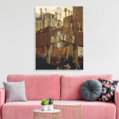 聖なる十字架の聖なる箱の奇跡詳細 キャンバスプリント (インサイチュ (リビング))