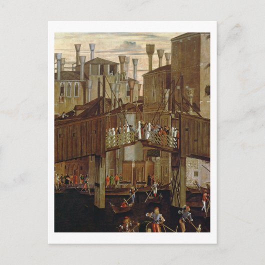 聖なる十字架の聖なる箱の奇跡詳細 ポストカード (正面)