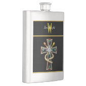 聖なる十字架上のヘビの舞 フラスク (右)