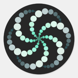 聖なる図形ステッカー ラウンドシール