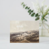 聖なる国のナザレの風景 ポストカード (スタンド正面)