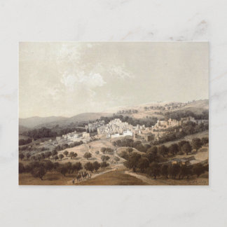 聖なる国のナザレの風景 ポストカード