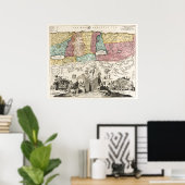 聖なる地理学、イエスの旅 ポスター (ホームオフィス)