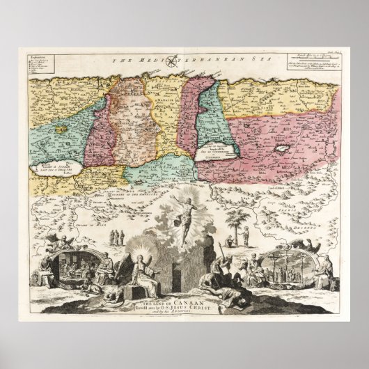 聖なる地理学、イエスの旅 ポスター (正面)