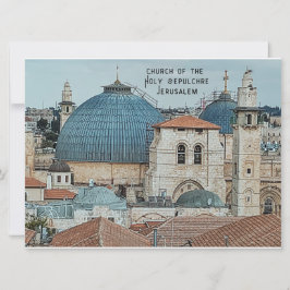 聖なる墓の教会，エルサレム，ホリデーカード シーズンカード